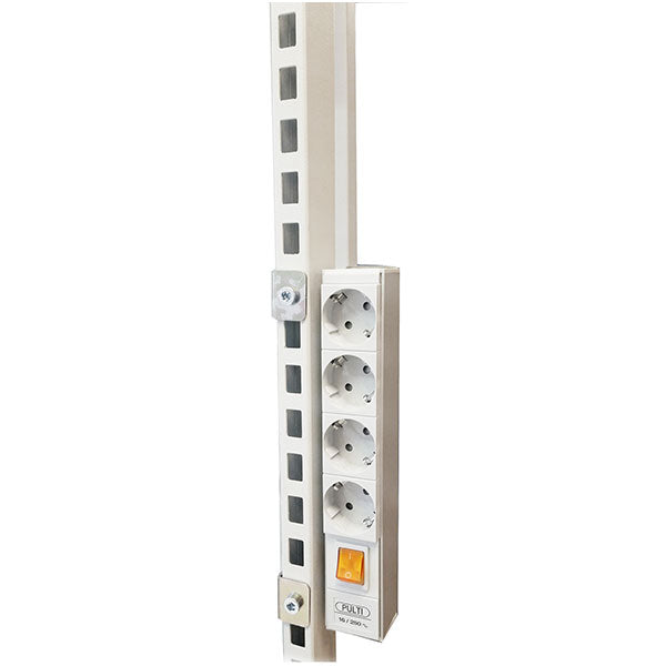 GBP El-skinne S30 UTEx4 Schuko Afbryder Komplet – Tilbehør til arbejdsborde