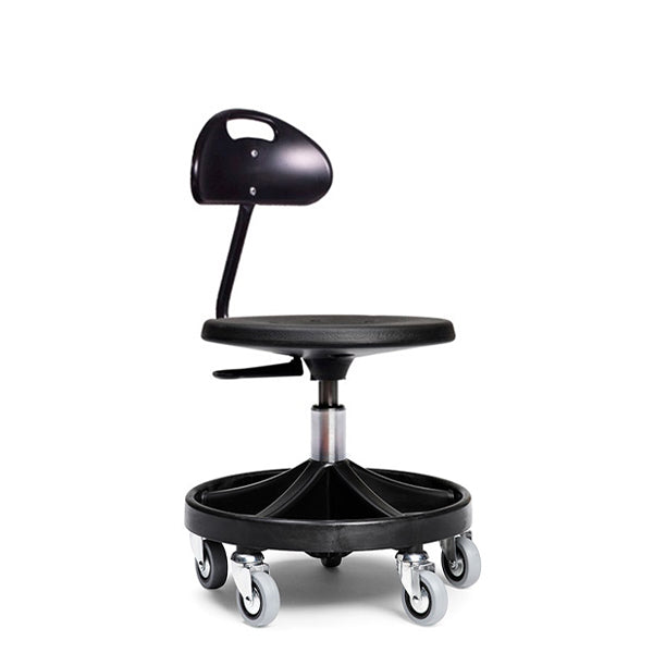 GBP Montørstol All-round model 2124 Sort med rygstøtte – Arbejdsstole