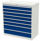 Skuffesektion 500/06 1019x980x500 mm 8 skuffer – image 2