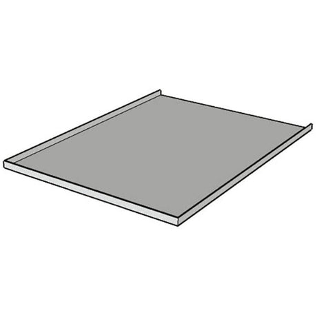 Bedrunka+Hirth Topplade stål 500/06 680x500x25 – Værktøjskufferter