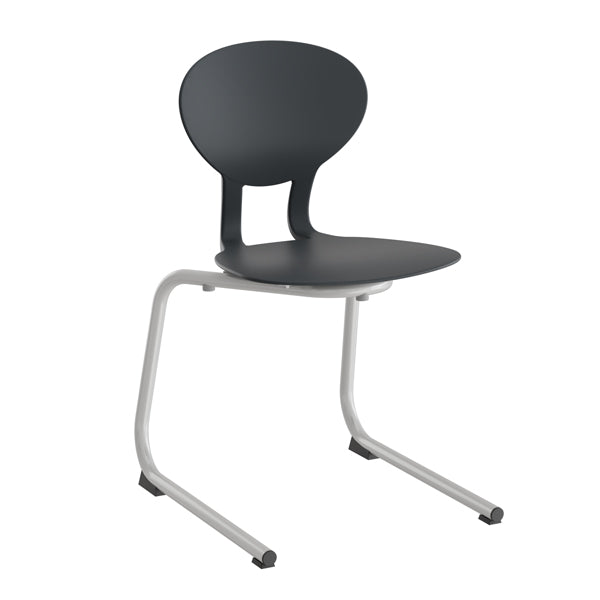 Stol Rocka 3075M Sort/Alugrå RAL9006