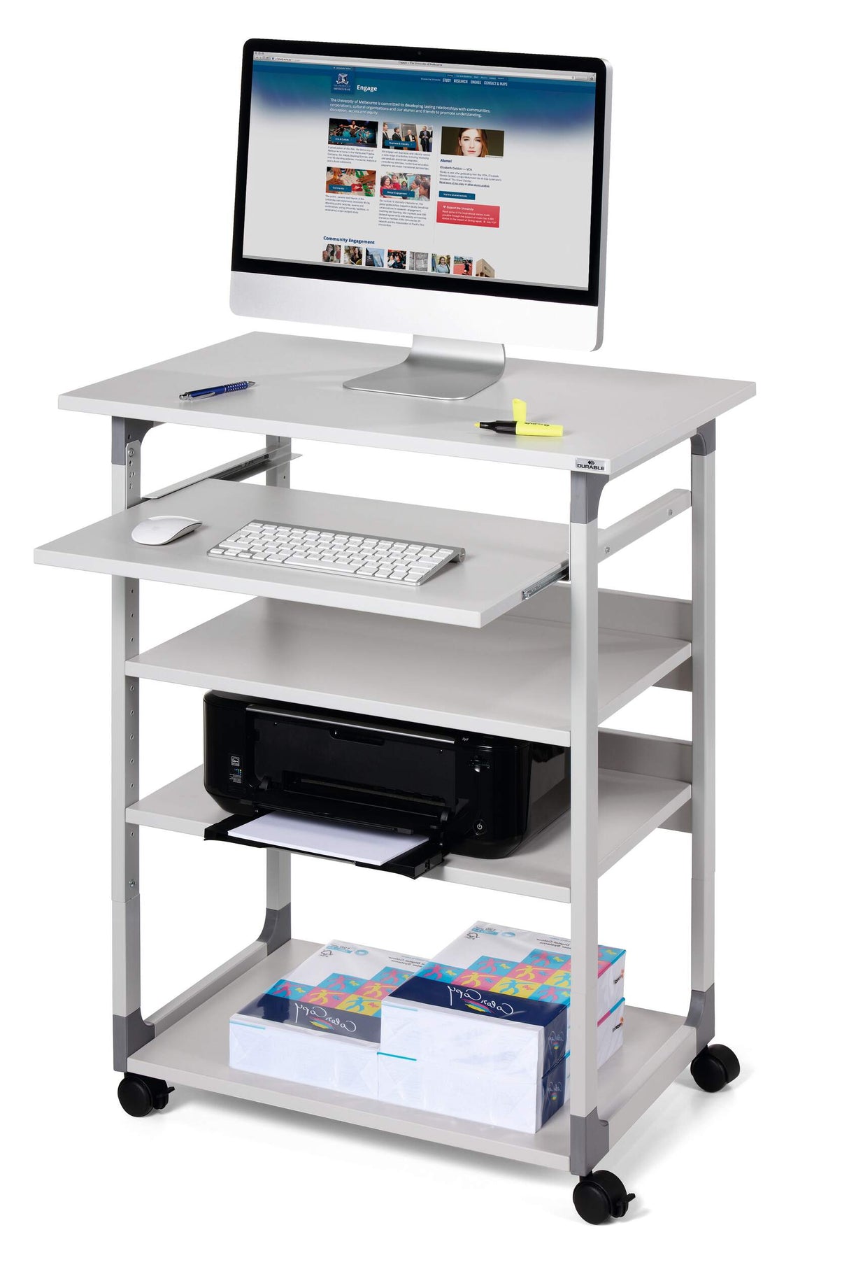 SYSTEM COMPUTER TROLLEY 80 VH