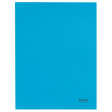 3-klap mappe recycle karton A4 blå