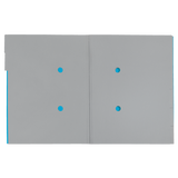 Sorteringsmappe recycle karton A4 6-delt blå