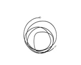 Jordingskabel ESD Rk 0,75mm2 L-2000 mm ringsko/ringsko – image 2