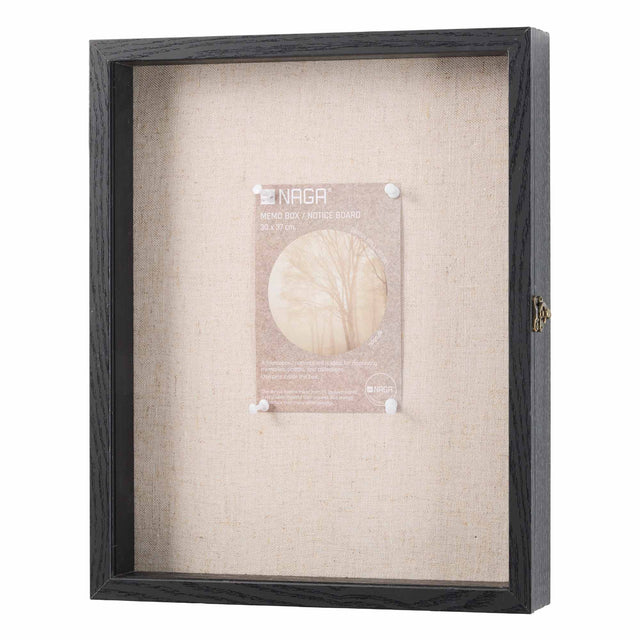 3D ramme, 30x37 cm, sort – image 1