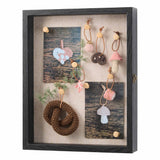 3D ramme, 30x37 cm, sort – image 2