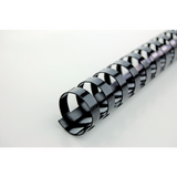 Spiralringe plastik 32mm sort (50)