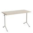 Tranås Skolmöbler Bord Atlas 1130, 1200x600mm, eg højtrykslaminat, hvidt stel – Elevborde