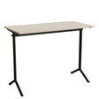 Tranås Skolmöbler Bord Atlas 1130, 1200x600mm, eg højtrykslaminat, sortolivent stel – Elevborde