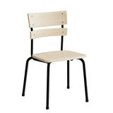 Stol Classic 151, massiv birk, sort stel – image 3