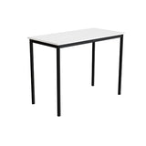 Bord Combi 200, 1200x600 mm Højde 900 mm Hvid  laminat på sort understel – image 2