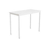 Bord Combi 200, 1200x600 mm Højde 900 mm Hvid  laminat på hvidt understel – image 1