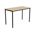 Tranås Skolmöbler Bord Combi 200, 1400x700 mm Højde 900 mm Birk laminat på sort understel – Elevborde