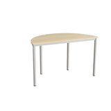 Bord Combi 209, 1200x600 mm højde 720 mm med lydabsorberende birk laminat, alu stel – image 1