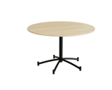 Rundt bord Zam Ø1200 mm, birk laminat på sort stel