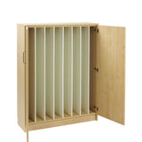 Sova madrasskab i birk laminat