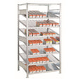 Schulte Lagertechnik Startfag Boltless FIFO-hylde 2000x1000x500mm – Boltless lagerreol (billede 1)