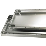 Schulte Lagertechnik Skråhylde Boltless FIFO 1000x800mm – Boltless lagerreol (billede 1)