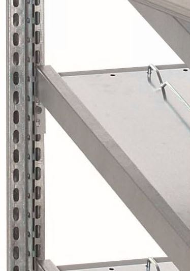 Schulte Lagertechnik Sideføring Boltless FIFO 500mm – Boltless lagerreol