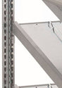 Schulte Lagertechnik Sideføring Boltless FIFO 800mm – Boltless lagerreol