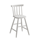 Børnestol Enkel 3172, hvidbejdset massiv birk, siddehøjde 520mm