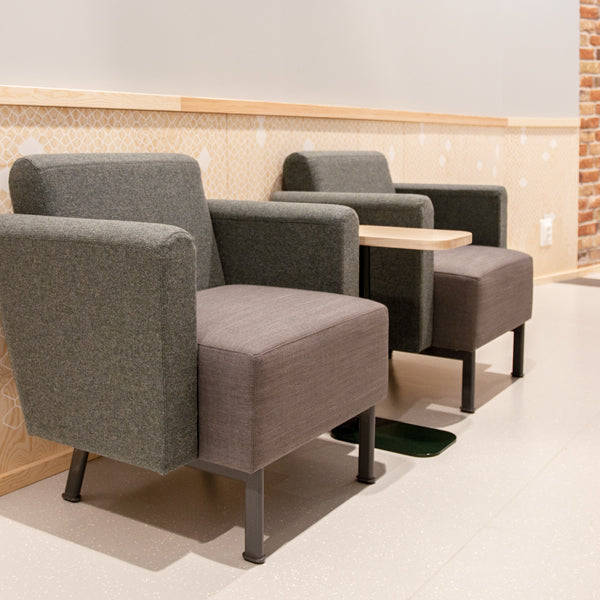 Laptopbord Xakt, Massiv eg, Sort stel – image 4