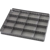 GBP Skuffeindretning i metal 347x415x90 – Værktøjskufferter (billede 1)