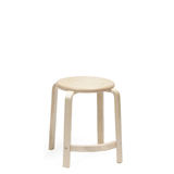Taburet Rondo i massiv birk, højde 500 mm
