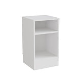 Reol Stig i hvid laminat 1½-rum med sokkel