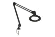 Glamox Luxo Forstørrelseslampe KFM LED ESD 3 diopter, sort – ESD-beskyttelse (billede 1)
