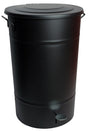 Affaldsbeholder Greger Sort 30L med låg og pedal – image 1