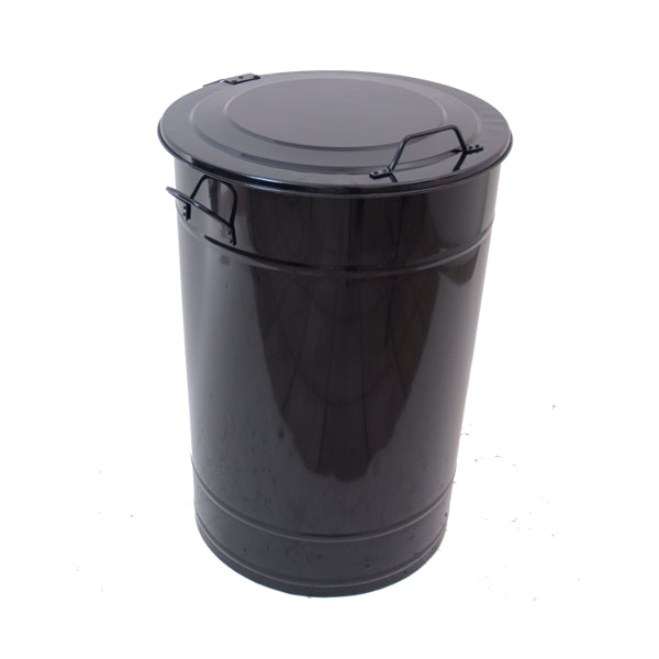 Affaldsbeholder Greger Sort 115L med låg – image 3