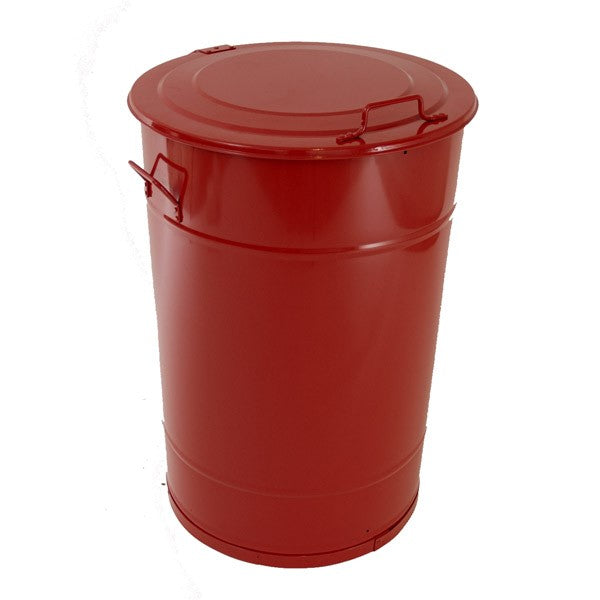 Affaldsbeholder Greger Rød 115L med låg – image 3