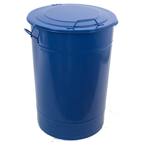 Affaldsbeholder Greger Blå 115L med låg – image 3