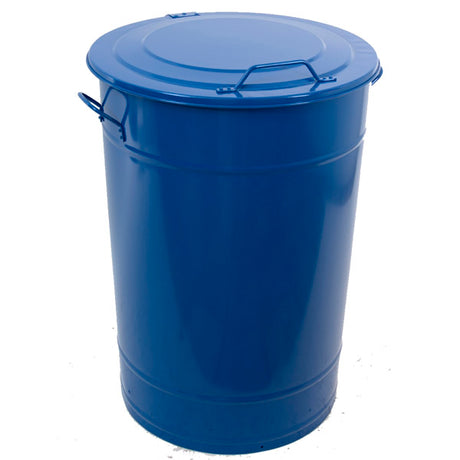 Affaldsbeholder Greger Blå 160L med låg – image 1