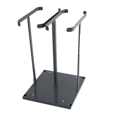 Affaldsstativ til kildesortering Dobbelt 2 x 60L Guran Grå – image 3