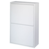 Kildesorteringsskab metalplade 4x15 L Hvid – image 2