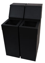 Affaldsbeholder Ivar 60L Sort firkantet hul – image 6