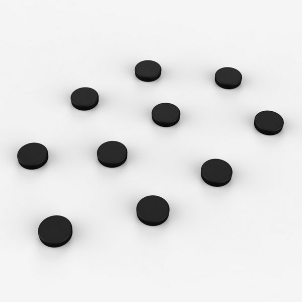Lintex Magneter, kraftige. Sort 10-pk – Whiteboards