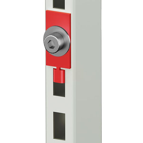 Sikkerhedsstop til perforerede søjler 2-pk – image 1