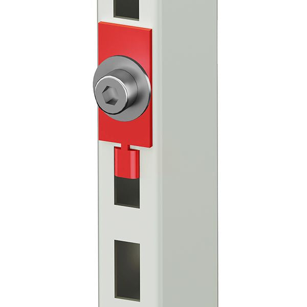 Sikkerhedsstop til perforerede søjler 2-pk – image 1