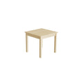 Tranås Skolmöbler Bord Lovis 601, 600x600 mm Højde 550 mm med birk laminat, birk understel – Kantineborde