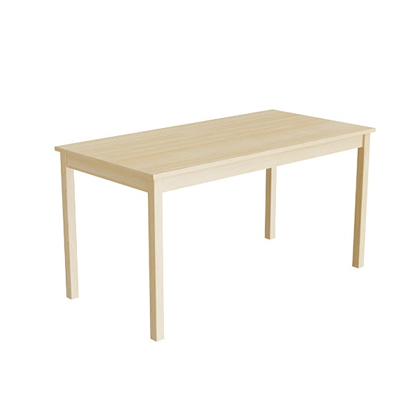 Tranås Skolmöbler Bord Lovis 601, 1400x700 mm Højde 720 mm med birk laminat, birk understel – Kantineborde