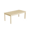 Tranås Skolmöbler Bord Lovis 601, 1400x700 mm Højde 550 mm med birk laminat, birk understel – Kantineborde