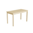 Tranås Skolmöbler Bord Lovis 601, 1200x600 mm Højde 720 mm med lyddæmpende birk laminat, birk understel – Kantineborde