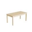 Tranås Skolmöbler Bord Lovis 601, 1200x600 mm Højde 550 mm med lyddæmpende birk laminat, birk understel – Kantineborde