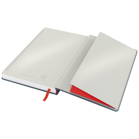 Notesbog Cosy HC M kva 80 ark 100g grå