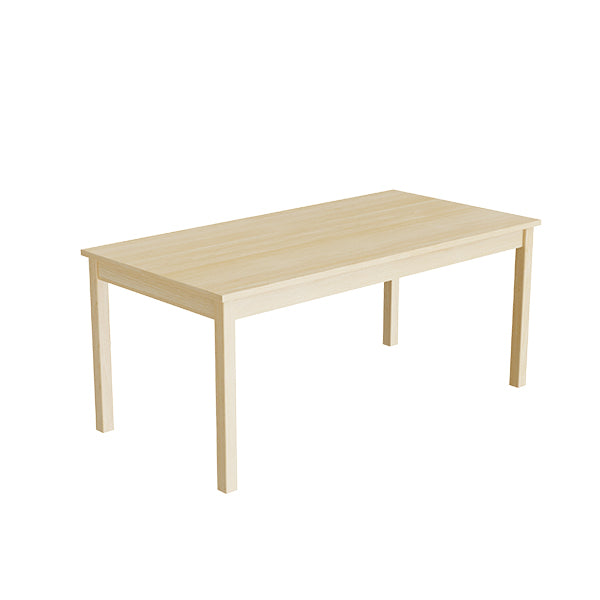 Tranås Skolmöbler Bord Lovis 601, 1400x700 mm Højde 600 mm med lyddæmpende birk laminat, birk understel – Kantineborde