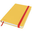 Notesbog Cosy HC M lin 80 ark 100g gul